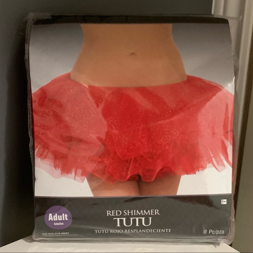 Red Sparkly Tutu